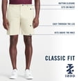 thumbnail image 4 of Shorts IZOD Clásicos Saltwater 9.5" Khaki Claro Talle 34, 4 of 5