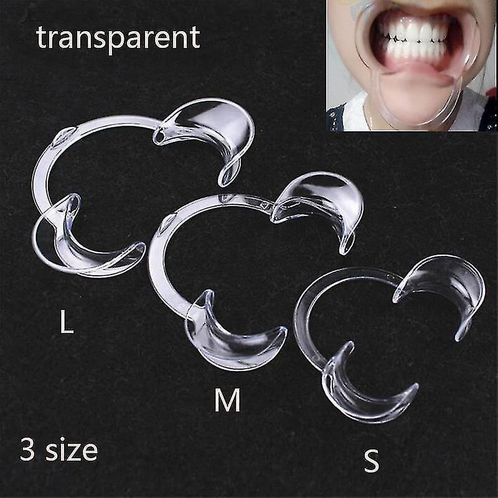 C Shape Food Grade Plastic Mouth Opener - Mouth Gag Cheek