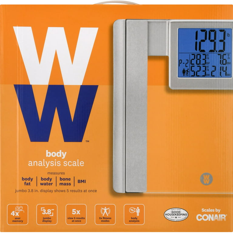 WW Scales Glass Body Analysis Scale WW721F