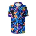 thumbnail image 5 of Youyipin Women'S Clothing Hawaiian Shirts For Women Summer Beach Shirt Tropical Shirts Womens Hawaii Button Down Short Sleeve Blouses Button Up Tops Beach Vacation Clothes, 5 of 5