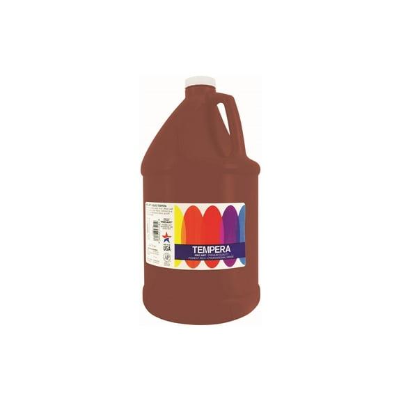 Pro Art Liquid Tempera Paint Gallon Brown Premium Non-Toxic