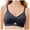 Black, variant on Women's Comfortable Wireless Bra Supportive Full Coverage Soft Breathable Fall Fashion T-Shirt Bra for Everyday Wear