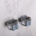 thumbnail image 3 of Multiusos: ya sea en interiores o exteriores, el soporte para fregona resistente puede ayudarlo a ahorrar espacio, perfecto para la cocina, el armario, el baño, el garaje, el lavadero, la of, 3 of 5