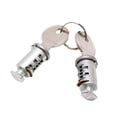 thumbnail image 3 of funtasica 2 Pieces Roof Bar Security Locks with Keys Multipurpose Strudy Crossbar Cylindes for Vehicle Supplies, 3 of 7