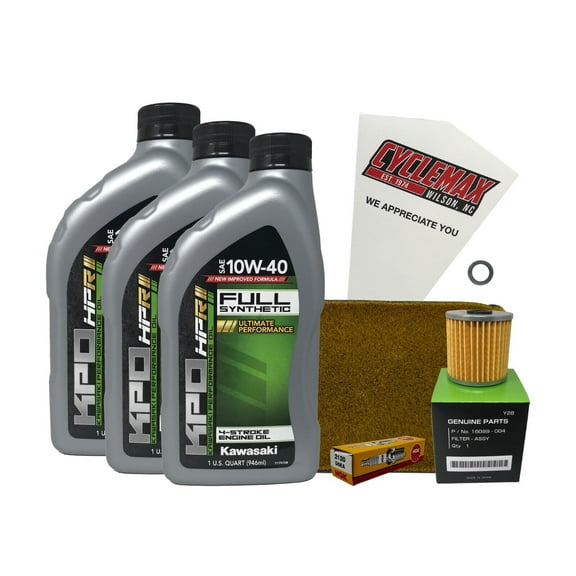 Cyclemax FS Tune Up Kit with Spark Plugs fits 1999-2002 Kawasaki BAYOU 220