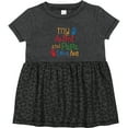 thumbnail image 3 of Inktastic Mimi and Papa Love Me Girls Baby Dress, 3 of 5