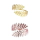 thumbnail image 1 of 2pcs Remolino Forma De Hoja Brazalete Brazalete Brazalete Brazalete Regalos SM SunniMix brazaletes de brazo para mujer, 1 of 8