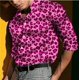 thumbnail image 1 of Camisa con estampado de leopardo para hombre, con puños, a la moda, informal, suave y cómoda, de alta gama, para fiesta, ropa urbana de manga larga para hombre, 1 of 6