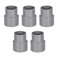thumbnail image 1 of Unique Bargains PVC DWV Reducing Coupling Schedule 40 Gray 1-1/4-inch x 1-1/2-inch Socket 5Pcs, 1 of 3