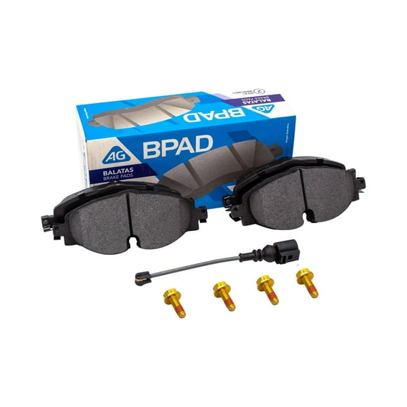 Balatas AG para Auto Delanteras para Seat León 2014 a 2020 2 Piezas Nuevas