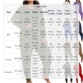 thumbnail image 3 of Inleife Women's Plus Size Solid Color Long Sleeve Lounge Set, Round Neck Top with Pocket and Cuffed Jogger Pajama Suit, 3 of 6