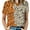 style, variant on Leopard Print Pattern Women's Short Sleeve T-Shirt Crew Neck Casual Summer Trendy Loose Fit Tops