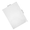 thumbnail image 2 of unbranded 10Ud De Archivos Plástica Transparente Con Bolsillo Frontal Para A4, 2 of 8