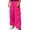 Hot Pink, variant on Men's Baggy Cargo Pants Y2K Parachute Trousers Loose Fit Streetwear Techwear Pants Elastic Waist with Drawstring Multi-Pockets Casual Hip Hop Bottoms Pink S