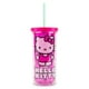 thumbnail image 1 of Vaso Carnival Cup Sanrio Hello Kitty Berry, color rosa, 600 ml, con pajita, 1 of 8