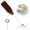 Brown, variant on Frugality Handheld Electric Milk Coffee Cappuccino Drink Cream Frother Mixer Stirrer Foamer Egg Beater Whisk Latte Accessories - Black