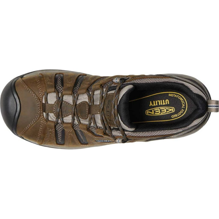 Men's KEEN Utility Flint II Waterproof Steel Toe Work Shoe Cascade