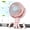 Pink, variant on Momcozy Portable Stroller Fan, 8000mAh, 27H Ultra-long Battery Life USB Rechargeable Handheld Cooling Fan for Travel, Sage Green, 1 Count
