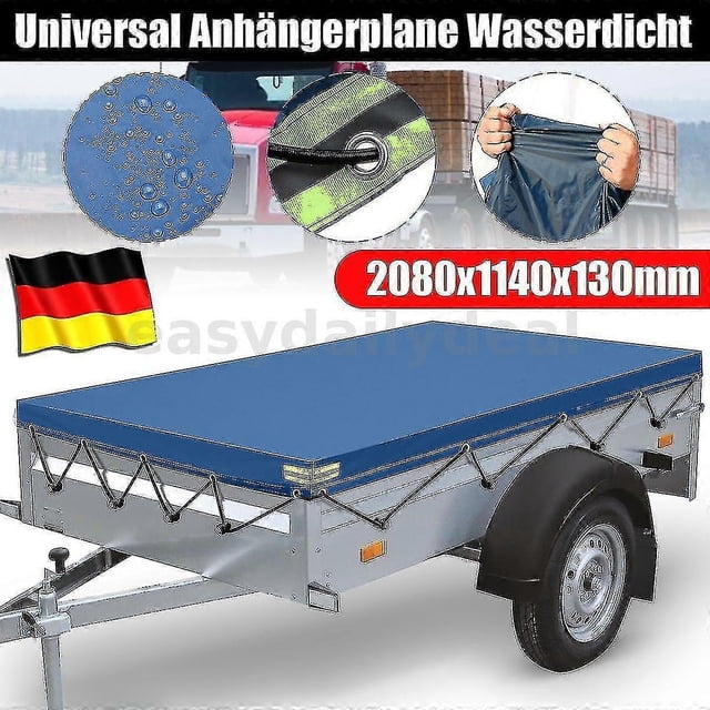 Trailer Flat Tarpaulin For Hardware Store Trailer 208 X 114 X 13 Cm Tarpaulin Car Trailer