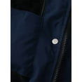 thumbnail image 4 of KVE Girl's Hooded Warm Winter Coat Quilted Thicken Puffer Jacket with Removable Hood Navy 14-16, 4 of 9