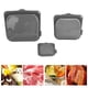 thumbnail image 5 of Bolsas De Almacenamiento De Alimentos 3 Piezas, Bolsas De Bocadillo De Silicona Reutilizables Con Cañones De Silicona Con Cerradura De Cremallera Hermética Para Bocadillos,, 5 of 7
