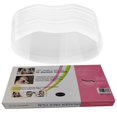 thumbnail image 1 of LWBTOSEE Protector facial desechable transparente para ducha, corte de pelo, laca y extensiones de pestañas, cirugía de párpados y cejas, cuidado posterior (100 unidades), 1 of 5