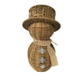 thumbnail image 1 of pitrice Wicker Snowman Decoration Handmade Weaving Christmas Rattan Structure as - Home, Farmhouse, Table, Kitchen, Garden L, 1 of 6