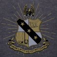 thumbnail image 3 of CafePress - Alpha Sigma Phi Coat Of Arms Long Sleeve T Shirt - Womens Hooded Shirt, 3 of 3