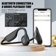 thumbnail image 4 of Auriculares de conducción ósea Tonfarb Open Ear Bluetooth negros, 4 of 7