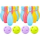 thumbnail image 1 of KAKOWELY juegos de bolos para niños, juguetes para niños pequeños, bolos, bolas de bolos para niños y niñas, 1 of 5