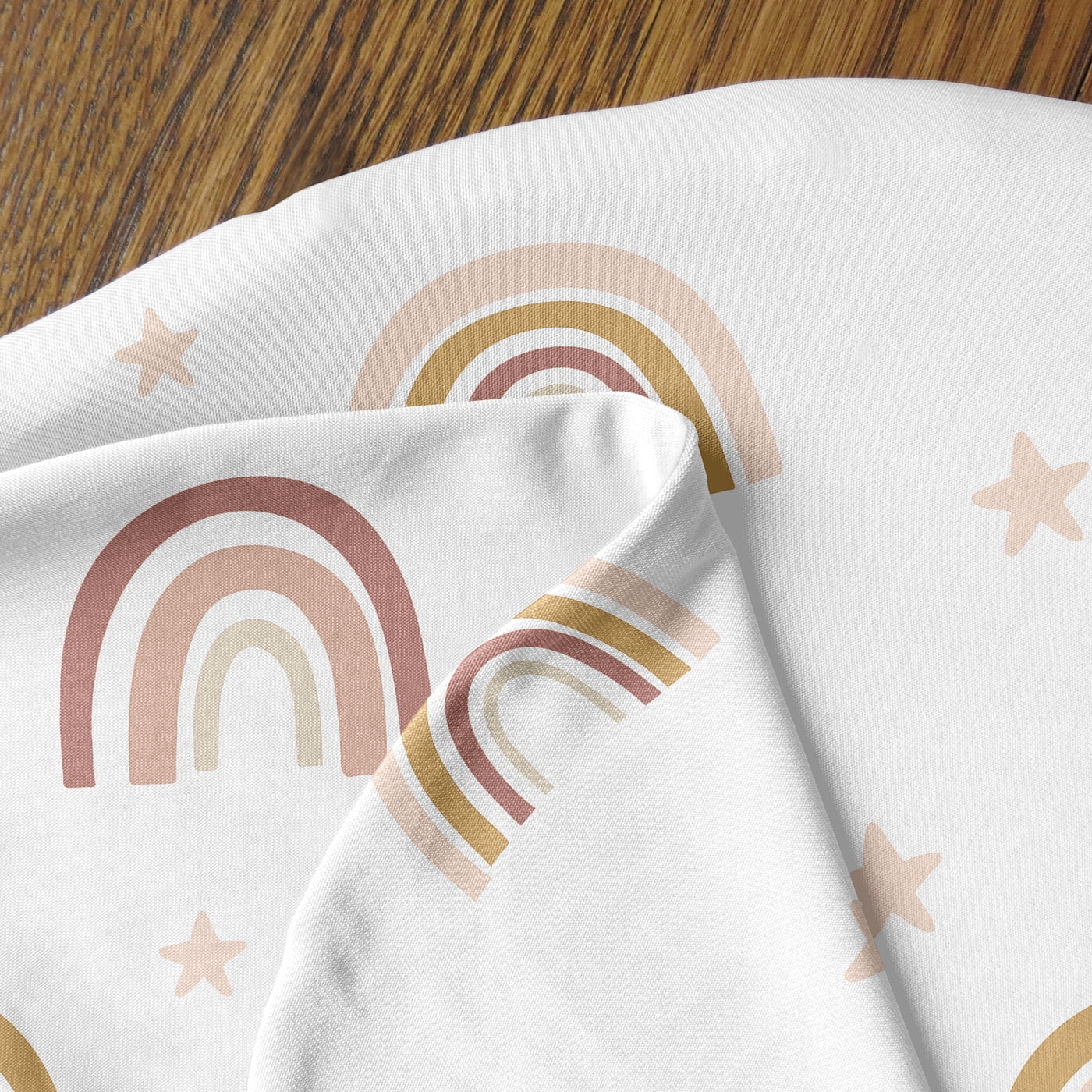 Sweet Jojo Designs Boho Rainbow Pink Taupe and Mauve Nursing Pillow Cover Case (Pillow Not Included) (Pillow NOT Included)