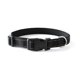 thumbnail image 1 of Collar reflectante para perros, negro, ajustable, de nailon suave, para perros pequeños, medianos, grandes y extragrandes., 1 of 5