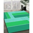 thumbnail image 2 of Ahgly Company Indoor Rectangle Patterned SpringGreen Area Rugs, 2' x 4', 2 of 6