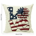thumbnail image 3 of 4th Of July Cushion Covers Star Flag Patriotics Cushion Covers 4th Of July Decor For For Sofa Bedroom Home Decor, 3 of 6
