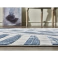 thumbnail image 4 of Abani Nova Collection Area Rug Mid Century Modern Bedroom Living Room Decor Floor Rug 9 x 12 Grey Blue, 4 of 7