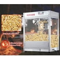 thumbnail image 6 of 12 OZ Large Popcorn Machine for Movie Night, Commercial Popcorn Popper Machine with 10 PACK Popcorn Buckets, Temperature Control with Digital Display,Old Fashion Popcorn Machine Movie Theater Style, 6 of 7