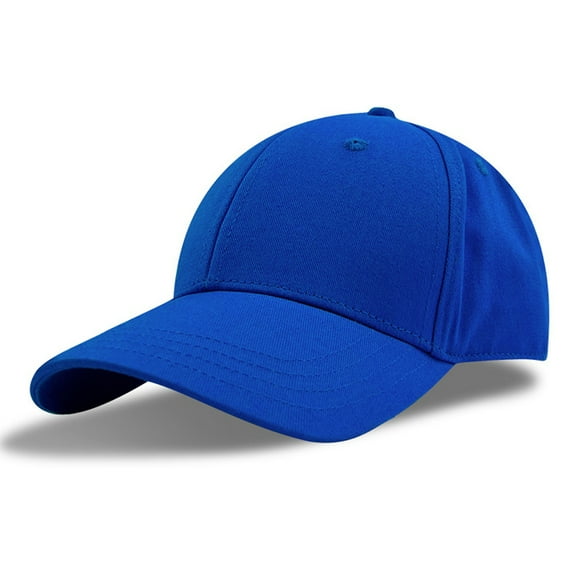 Xiao Hua baseball cap 100% pure cotton men's and women's denim adjustable cap, blue