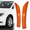 thumbnail image 2 of CROSSDESIGN Front Side Marker Light Lamp Fit for 2015-2017 Chrysler 200, 2 of 10