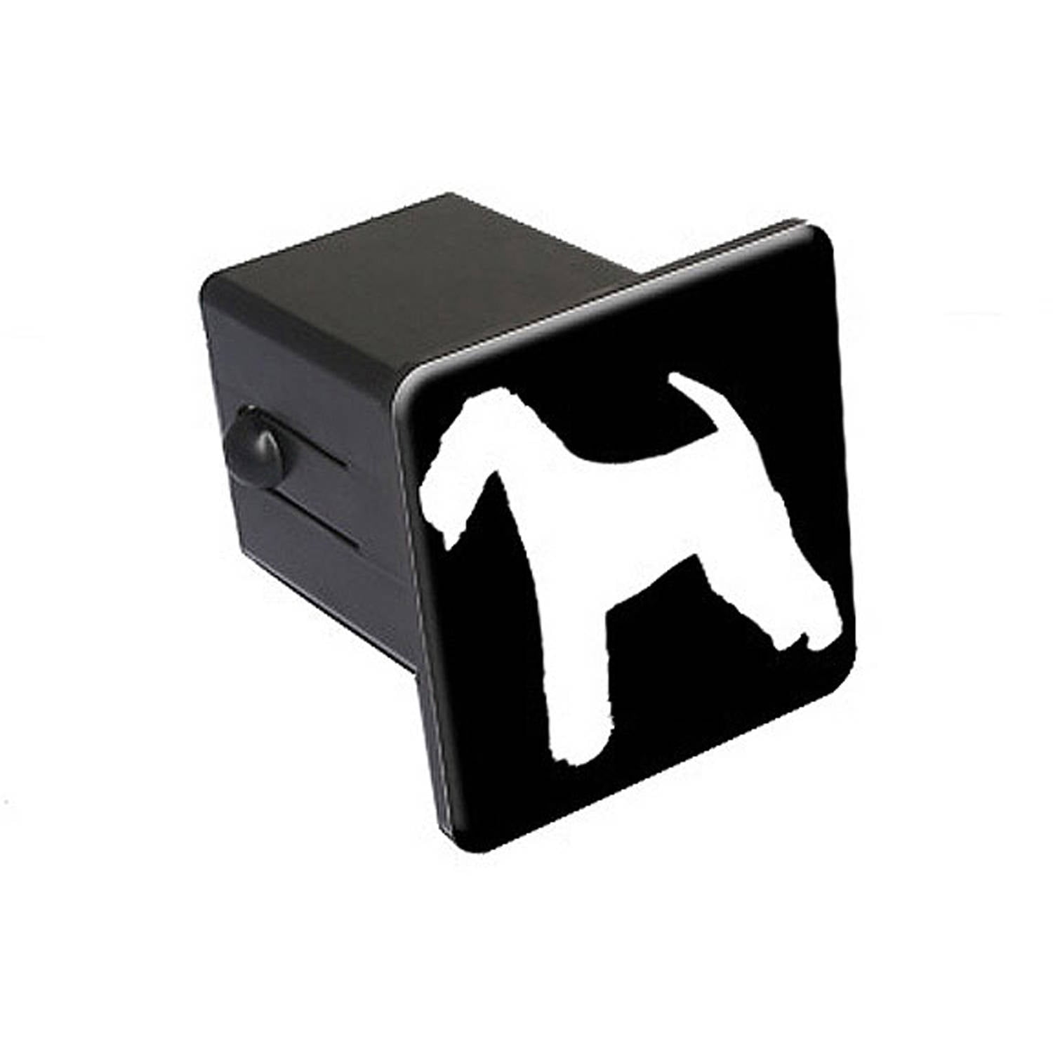 Airedale, Dog 2" Tow Trailer Hitch Cover Plug Insert