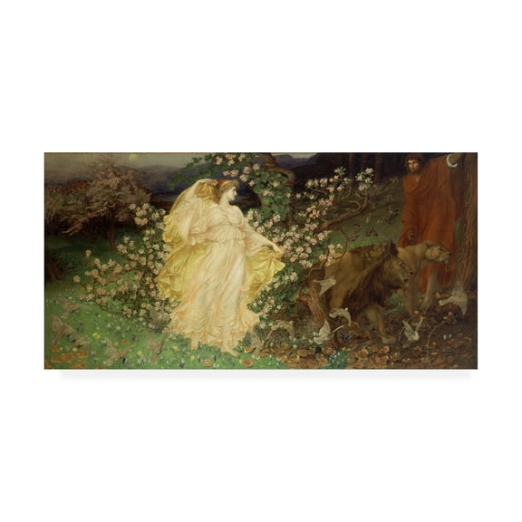 Trademark Fine Art 'Venus and Anchises' Canvas Art by William Blake Richmond