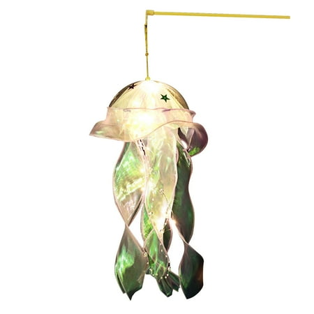 

WinysinLEDJellyfish Lamp Nightlight Handmade Creative DIY Portable Atmosphere Decorative Lamp Party Decorative Lamps For Baby Kids Gift For Girls Birthday Outdoor
