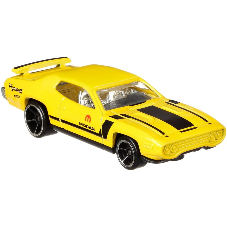 100％ ホットウィール ‘71 MUSCLE CARS HOT WHEELS '71 Plymouth Road Runner Blue Car HW Muscle Mania