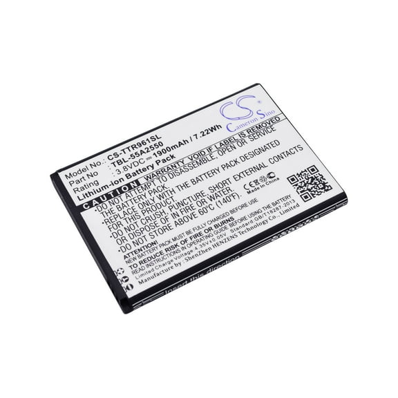 1900mAh TP TBL-55A2550 Battery for TP-Link TL-TR961 M7350 Ver 2 M7350