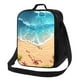 thumbnail image 1 of Balery Tropical Beach With Starfish Caja de Almuerzo y Bolsa de Almuerzo para Hombres y Mujeres, Bolsa de Almuerzo Reutilizable con Gran Capacidad, Bolsa de Almuerzo Aislada, 1 of 7