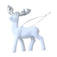 thumbnail image 1 of Adornos de reno Matsuzay decoración navideña feliz Navidad color blanco, 1 of 6