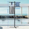 thumbnail image 4 of Toallero Scisum para piscina, 155 cm, resistente, 5 brazos, para exteriores, 4 of 6