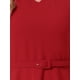 thumbnail image 5 of Vestidos de cóctel INSPIRE CHIC para mujer, con cinturón, escote en V, mangas cortas, vestido fluido en línea A, talla XL, rojo, 5 of 6