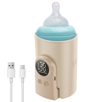 cigarette lighter bottle warmer Wiher Wireless Baby for Travel, Portable Baby Milk Warmer with Light On The Go Constant Temperature Rechargeable USB Battery-Powered One warmer cigarette lighter bottle warmer Hauck