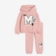 thumbnail image 2 of Sudadera con capucha de Minnie Daisy para niños, de Color liso pantalones de chándal, ropa deportiva informal, 2 piezas, 2 of 3