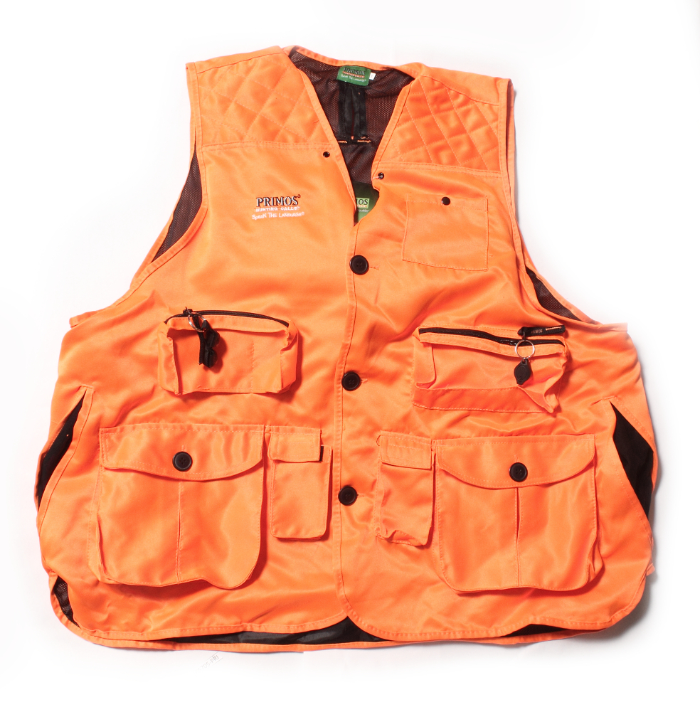 Primos Gunhunters Vest Lg Blaze Orange 65702 by Primos